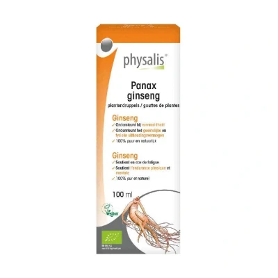 Afbeelding van Physalis Panax Ginseng Druppels 100ML