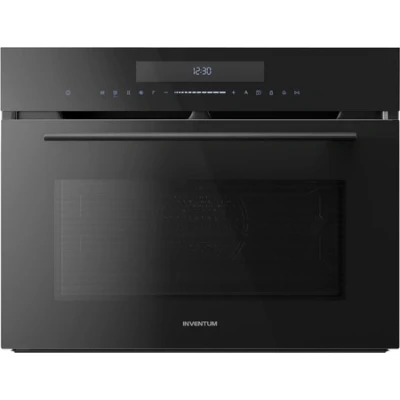 Afbeelding van Inventum IMC4535GT inbouw oven met magnetron 45 cm Zwart
