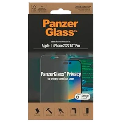 Afbeelding van Panzerglass Gehard Glas Privacy Screenprotector Apple iPhone 14 Pro