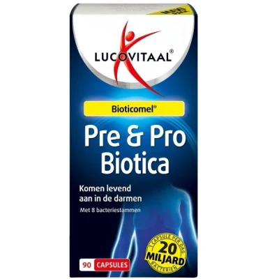 Afbeelding van Lucovitaal Pre &amp; Probiotica Capsules 90CP