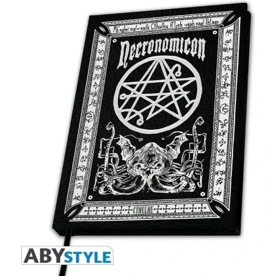 Afbeelding van Decoratief Beeld Cthulhu Notebook Necronomicon Kunstleer Abystyle Multicolor