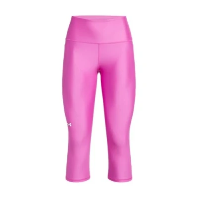 Afbeelding van Under Armour Vanish Hi Capri Dames Sportlegging Paars/Roze Maat S