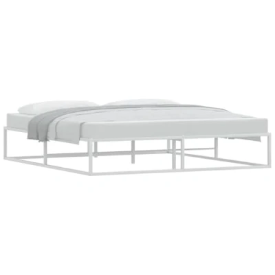 Afbeelding van vidaXL Bedframe zonder matras 180x200 cm wit