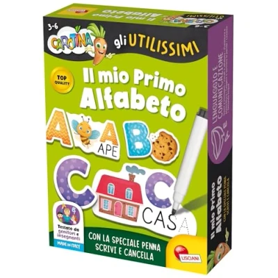 Afbeelding van Lisciani Spelletjes Wortel De zeer behulpzame mijn eerste alfabet