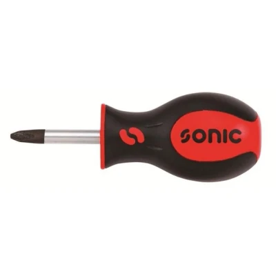 Afbeelding van SONIC 1312S Schroevendraaier PH.2 38 mat verchroomd Magnetisch