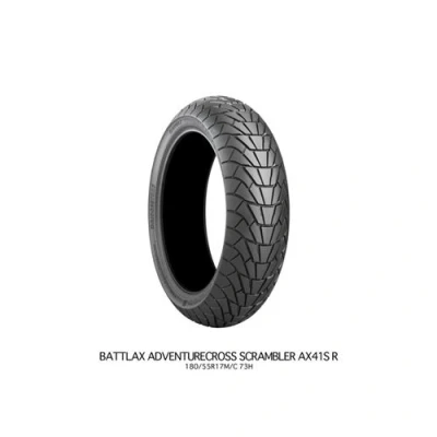 Image de Pneu Moto Trail Bridgestone Battlax Adventurecross Scrambler Ax41s Rear 160/60 17 69H