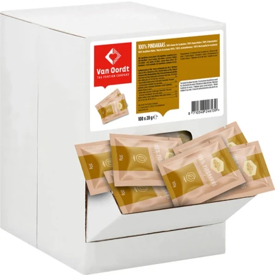 Afbeelding van Van Oordt 100% Pindakaas 100x20g