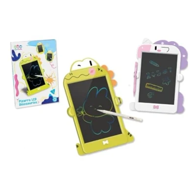 Afbeelding van LCD Tablet voor Tekenen en Schrijven Wit Groen 32 x 23 cm