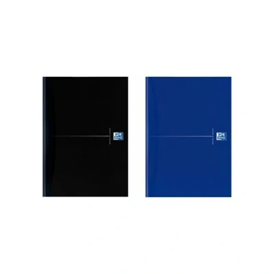 Image de Oxford Carnet de notes &quot;Smart Black&quot; relié, format A4, blanc