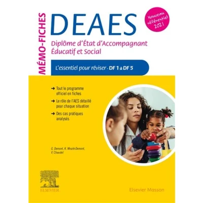 Image de Mémo fiches DEAES Diplôme d&#039;Etat d&#039;Accompagnant Educatif et Social