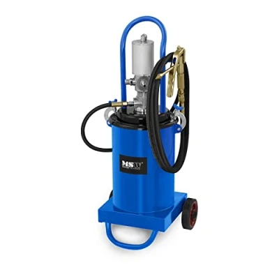 Afbeelding van MSW Pneumatische vetpomp 12 Liter mobiel 240 320 bar persdruk