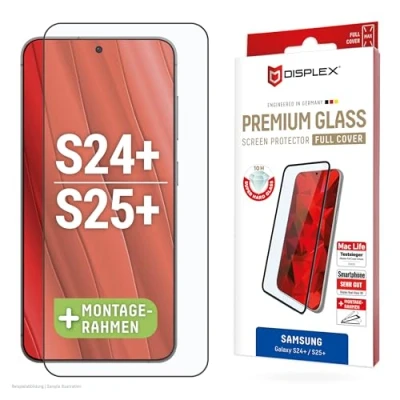 Afbeelding van Displex Screenprotector Geschikt voor Samsung Galaxy S24 Plus / S25 Real Glass FC