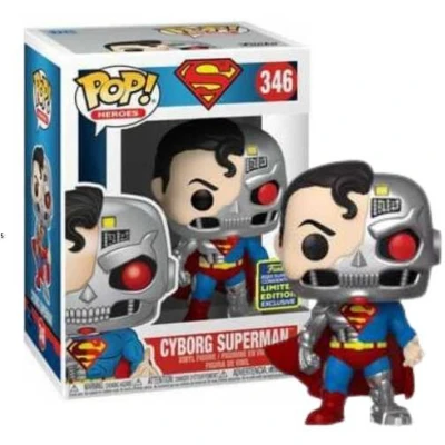 Afbeelding van Funko Pop! DC Comics: Superman Cyborg #346 [7.5/10] Convention Exclusive