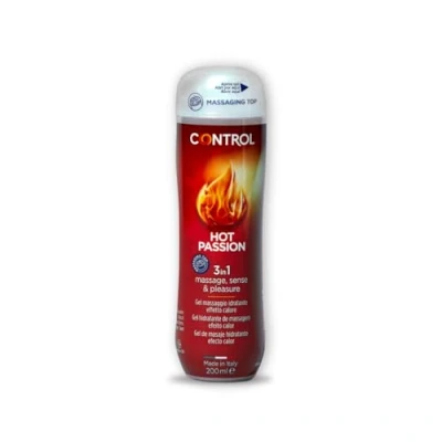 Afbeelding van Control Gel Hot Passion verwarmend, massage en glijmiddel (200 ml)