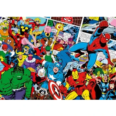 Afbeelding van Ravensburger puzzel Marvel Legpuzzel 1000 stukjes