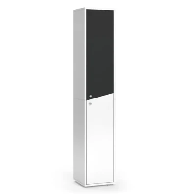 Afbeelding van Vicco Badkamerkast Irida, Antraciet/wit, 30 x 192 cm
