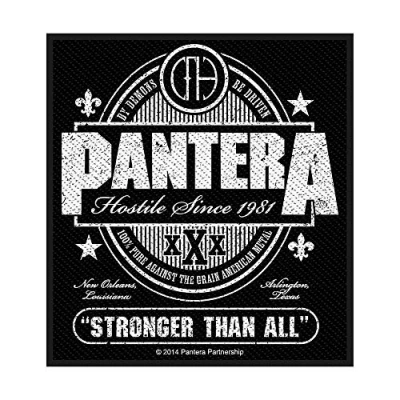 Afbeelding van Pantera Stronger Than All Patch Zwart