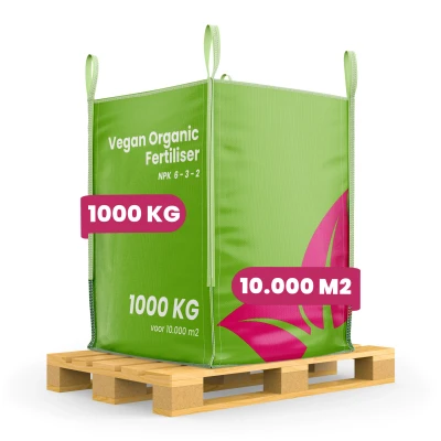 Afbeelding van Organifer Vegan Plantaardige Meststof (bigbag 1000 kg voor 10.000 m2)