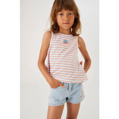 Afbeelding van GARCIA Meisjes Shorts Blauw Maat 98