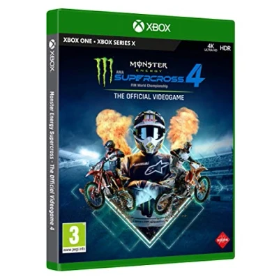 Afbeelding van PLAION Monster Energy Supercross 4 Standaard Engels, Italiaans Xbox One