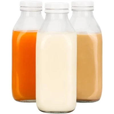 Afbeelding van BELLE VOUS 3 Pack 1000ml glass bottles with lids