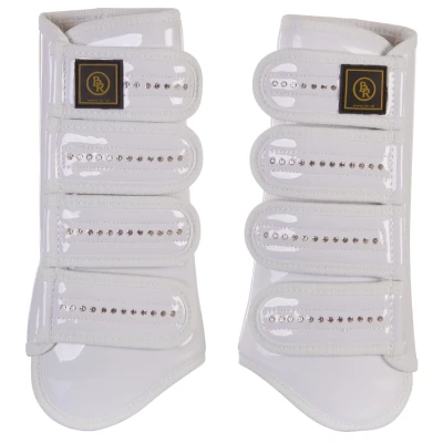 Image de BR Protèges Tendons Pro Max Vernis avec Strass Blanc L