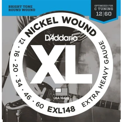Image de D Addario extra heavy 12 16 20 34 46 60 CDD EXL148