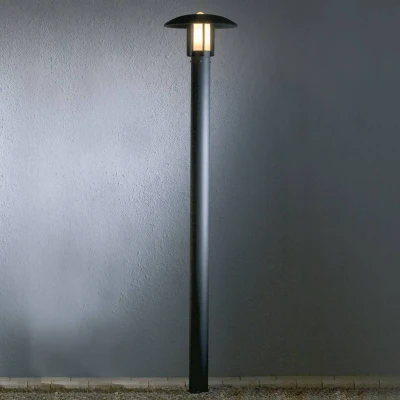 Afbeelding van Konstsmide 402 752 Heimdal Staande buitenlamp Spaarlamp, LED E27 60 W Zwart