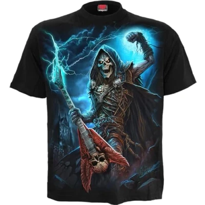 Afbeelding van Spiral Dead Metal T shirt zwart, XL, zwart.