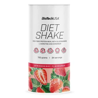 Afbeelding van BiotechUSA Dietshake 720 Gram Maaltijdvervanger Aardbei