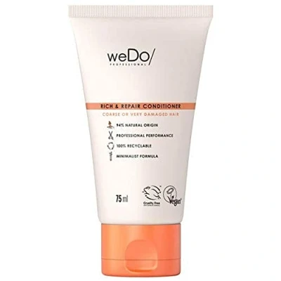 Afbeelding van WeDo Rich &amp; Repair Conditioner 75ml Haibu by Kapperskorting.com