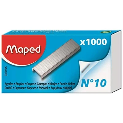 Afbeelding van Maped Nietjes Nr 10, Doos Van 1.000 Nieten