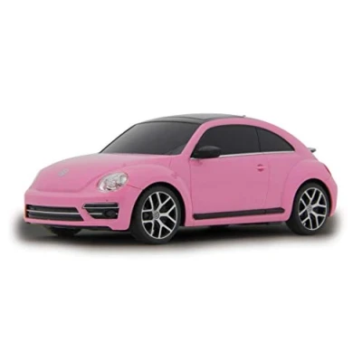 Afbeelding van Rastar Rc Volkswagen Beetle 27 Mhz 1:24 Roze