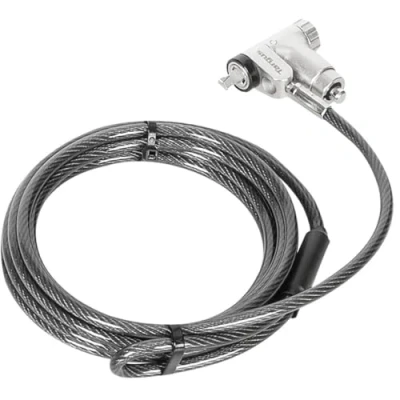 Image de Targus DEFCON Ultimate Câble de sécurité à clé universelle avec tête verrouillage adaptable argent 2 m