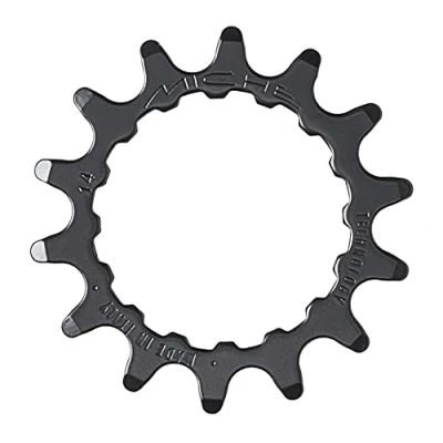 Afbeelding van Miche Kettingblad 14T voor E Bike motoren zwart
