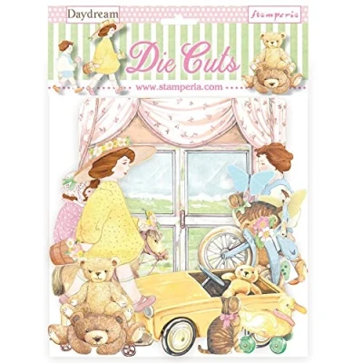 Afbeelding van Stamperia Daydream Die Cuts (DFLDC56) (DISCONTINUED)