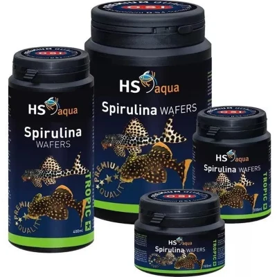 Afbeelding van Hs Aqua Spirulina Wafers 200 Ml