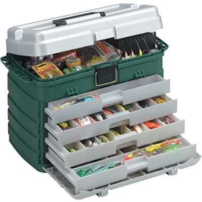 Image de Coffre de pêche Plano Four Drawer Tackle Box Boîte