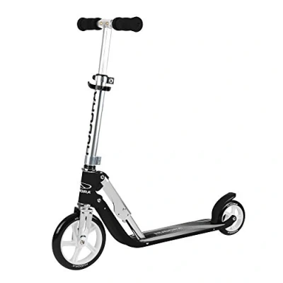 Afbeelding van HUDORA Little BigWheel Kinderen Klassieke step Zwart, Zilver