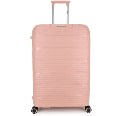Afbeelding van Decent Explorer Trolley 77 pink Harde Koffer