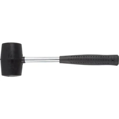 Afbeelding van Rubberen hamer Toolland 200 gram (Metalen handgreep)