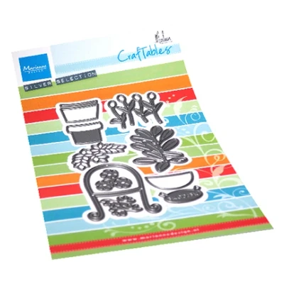 Afbeelding van Marianne D Craftable Planten met potten by Marleen CR1542 120x205mm