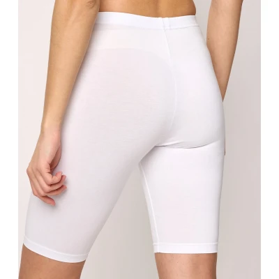 Afbeelding van Merry Style MS MS10 145 LE Dames Leggings Sport Vrijetijdsbroek Kort Viscose Sporbroek Yogabroek Wit XL