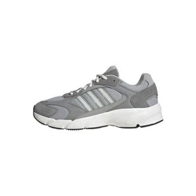 Afbeelding van adidas Sportswear Crazychaos 2000 Sneakers laag, Heren, Maat: 39 1/3, Grey two/core white/grey three Leer en textiel