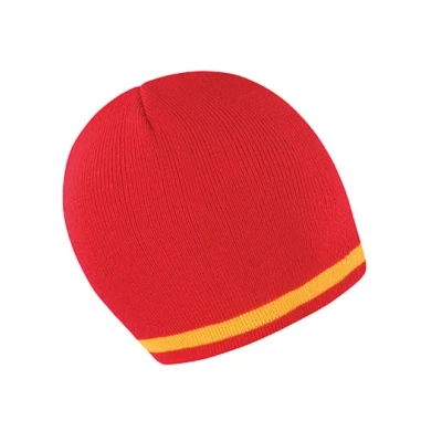 Afbeelding van Result National Beanie R368X Red / Yellow