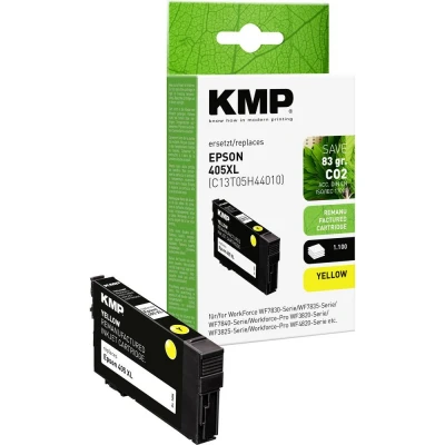 Afbeelding van KMP Inktcartridge vervangt Epson 405XL, T05H4 Compatibel Geel 1656,4009