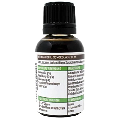 Afbeelding van Chocoladeconcentraat 30 ml Super aroma Voor de voedingsindustrie en hobbyisten Voedselaroma Kooksmaak Aromatische druppels keuken, keuken