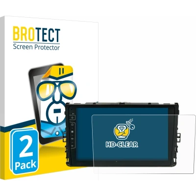 Afbeelding van BROTECT Screenprotector voor Dynavin D9 T6 Folie Beschermfolie transparant (2 Stuks)