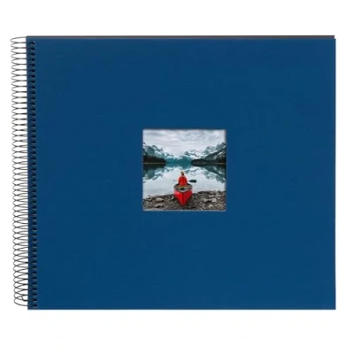 Afbeelding van Goldbuch Spiraal fotoalbum Bella Vista Blauw 35x30 cm