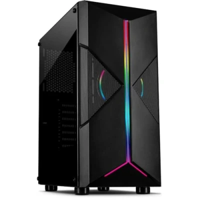 Afbeelding van Inter Tech IT 3306 CAVY Tower Zwart